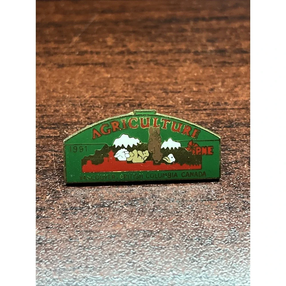 1991 Pacific National Exhibition‎ Agriculture Vancouver Canada Lapel Hat Pin